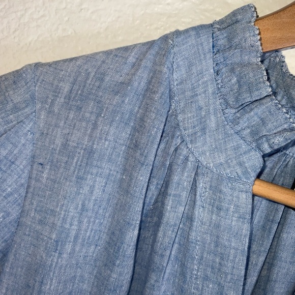 Tuckernuck Chambray Crawford mini dress  - Picture 4 of 6